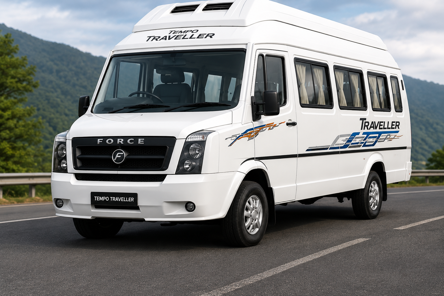 Tempo Traveller 12 Seater taxi hire